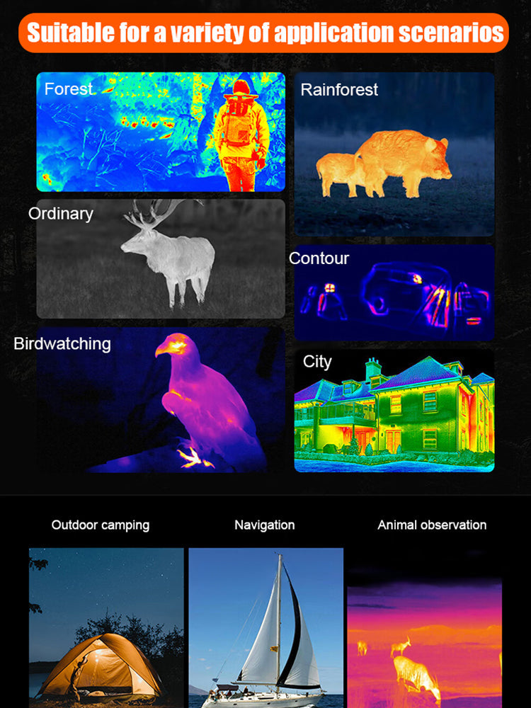 🔥Only a few full sets❤️German-engineered thermal imaging technology. ✨Detects heat signatures up to 1200 yards away Instantly. ﻿