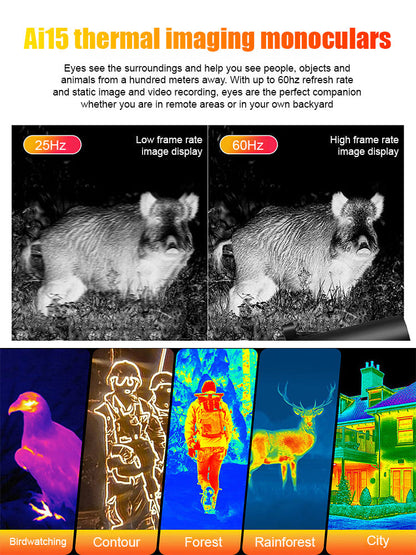 🔥Only a few full sets❤️German-engineered thermal imaging technology. ✨Detects heat signatures up to 1200 yards away Instantly. ﻿